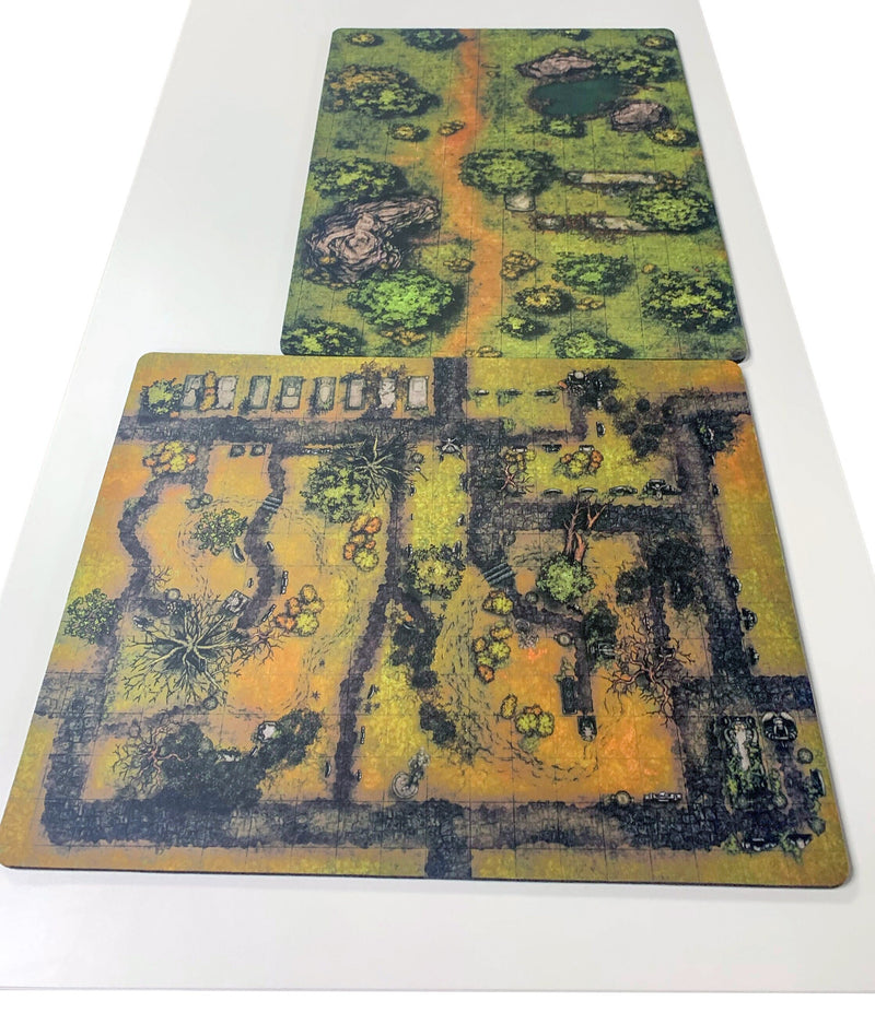 Printed Graveyard Mat