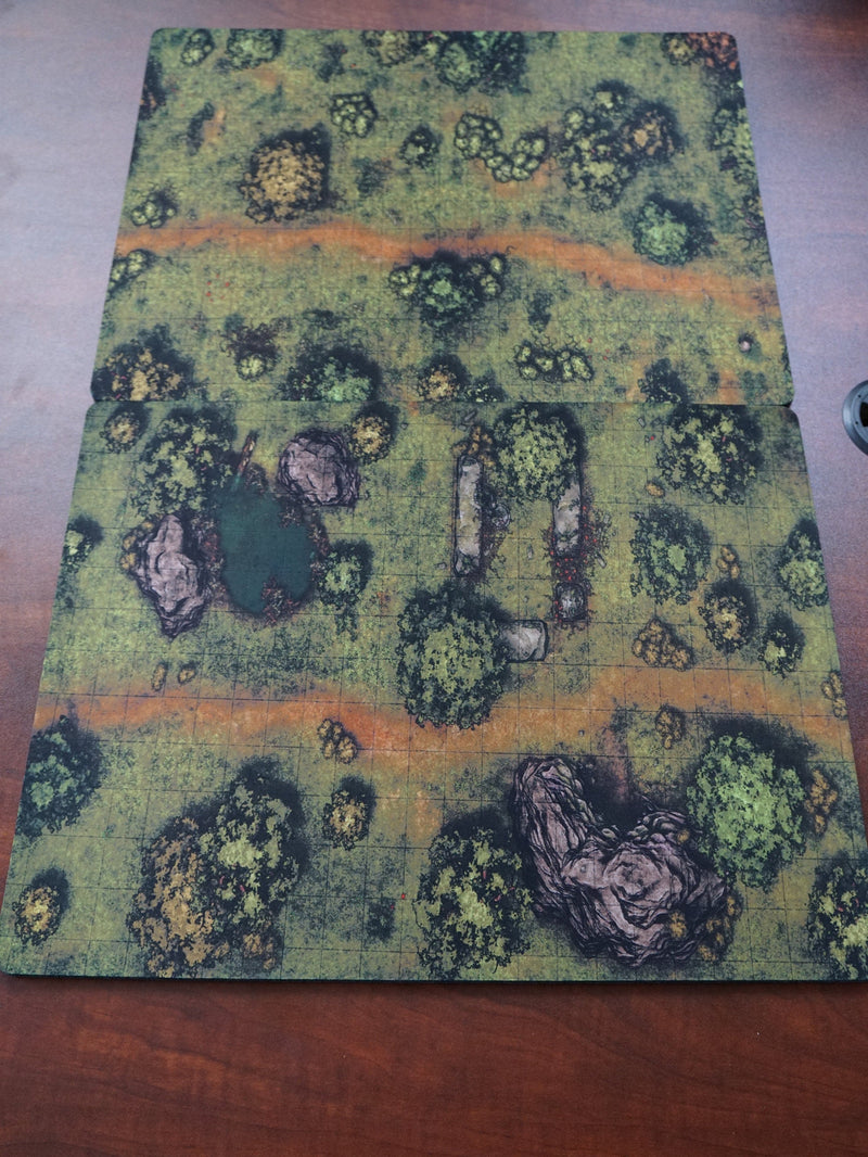 Printed Graveyard Mat